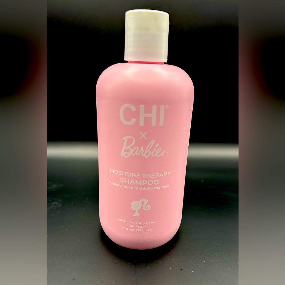 CHI X Barbie Moisture Therapy Shampoo Limited Edition 12oz New Unused Dry Hair